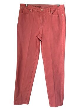 Talbots Flawless Slim Ankle Pink Jeans, Size 8 – New Without Tags